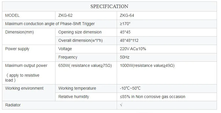 Aoyi Industrial Automatic Zkg-64 Voltage Regulator with LED Display