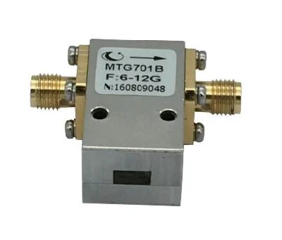 Isolador de banda larga tipo SMA 6-12 GHz RF