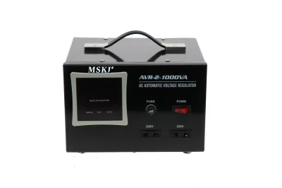 Monitor de medidor monofásico AVR-2-1000va Estabilizador regulador de tensão